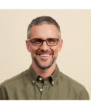 Peepers Cooper Rectangular Blue Light Blocking Reading Glasses Tortoise 52mm 1.25x - Buy Online on GoSupps.com