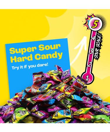 Brain Blasterz Sour Candy L Size Gift Box - Extreme Sour Candy Collection | Special Edition Sweets - International Shipping - Buy Online on GoSupps.com