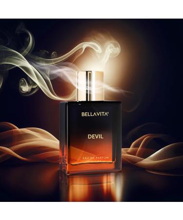 Devil Eau De Parfum Perfume with Gourmand Cedar Vanilla and Musk| Premium EDP Long Lasting Woody Spicy Fragrance for Men & Women 100 ML - Buy Online on GoSupps.com