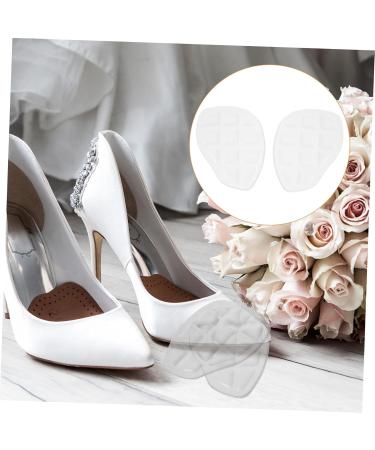 TENDYCOCO Heels Foot Cushions - 4 Pairs Metatarsal Adhesive Inserts for Women Soft Comfort Gel Insoles & Forefoot Stickers for All Shoes - Buy Online on GoSupps.com