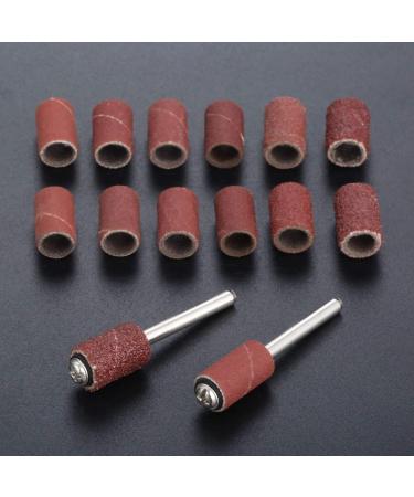 100 Pieces 6.35mm Drum Grinding Straps & Nail Art Tools Set - Grit 600 for Manicure Pedicure | Power Drill Accessories - Buy Online on GoSupps.com