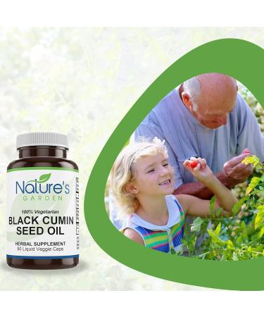 Black Cumin Seed Oil Liquid Capsules 90 VegCap - Buy Online on GoSupps.com