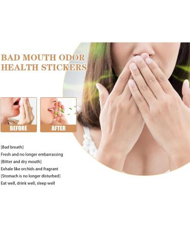 MOUMOUTEN 60pcs Mouth Clear Navel Paste - Natural Mugwort Belly Stickers for Fresh Breath & Oral Care - Buy Online on GoSupps.com