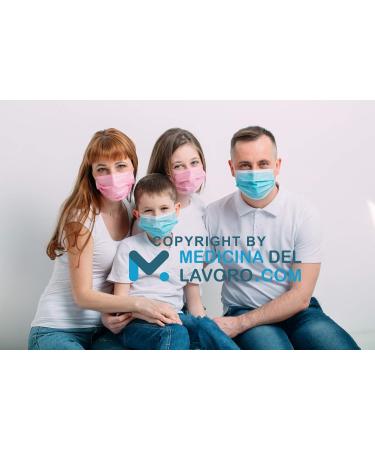 50 CE Certified Children's Masks - Rose Mouth & Nose Protection IIR Standard BFE 98% - Medical Use 50 Pack - Buy Online on GoSupps.com