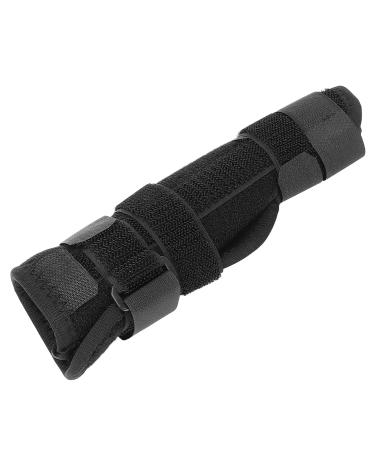 HURRISE Finger Splint Metacarpal 4th or 5th Finger Splint Finger and Ring Finger Splint Adjustable finger brace bandage finger for broken finger arthritis ankle sprains(L 70 110 kg)
