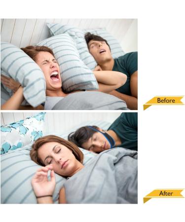Adjustable Anti Snoring Chin Strap | Effective Stop Snoring Aids for Men and Women | Breathable & Comfortable | Snoring Reduction for Better Sleep - Buy Online on GoSupps.com