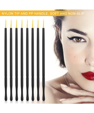 100pcs Disposable Brush Hard Head Liquid Brush Makeup Eye Liner Wands - Buy Online on GoSupps.com