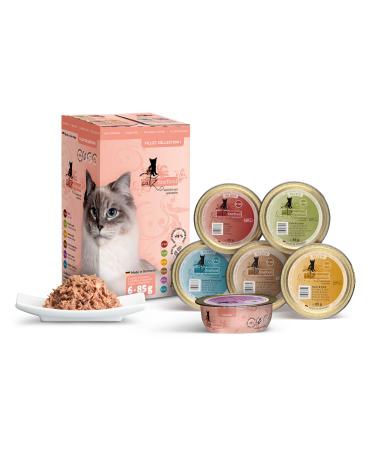 catz finefood Wet Cat Food - Fine Fillets in Jelly - Grain Free Wet Food for Your Cat - Sugar Free - Premium Wet Cat Food in