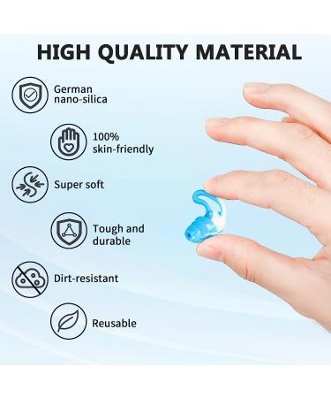 PEEH Silicone Ear Plugs for Swimming and Noise Reduction - 4 Pairs Reusable Earplugs for Surfing, Shooting, Motorcycle, Sleeping, and Snoring - Hearing Protection Earbuds for Noise Cancelling (Mix Color) - Buy Online on GoSupps.com