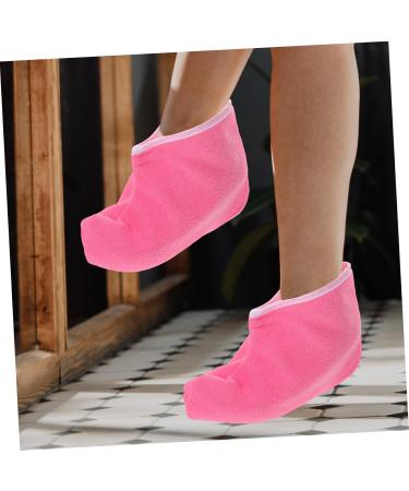 1paire Couvre Cire Paraffine R utilisables De Spa Hydratants Adapt s Pour Soins Domicile Et Salon Confort Maximal Et Ajustement S curis ros  - Buy Online on GoSupps.com