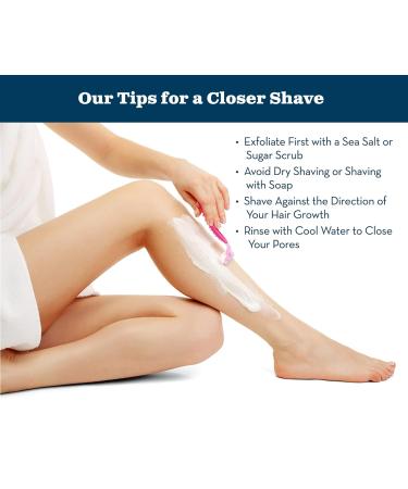 Naples Soap Company Hydrating Shave Cream - Vegan Non-Comedogenic Formula with Shea & Cocoa Butters | Smooth Close Shave | 6oz - Buy Online on GoSupps.com