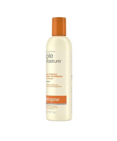 Neutrogena Triple Moisture Leave-In Cream Conditioner 6 fl. oz - Hydrating Formula for Extra Dry Damaged Hair - Olive Meadowfoam & Sweet Almond - Buy Online on GoSupps.com