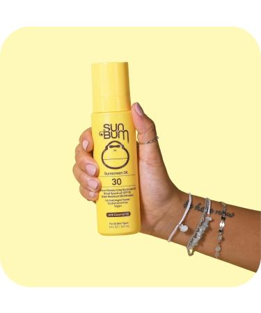 Sun Bum Original SPF 30 Sunscreen Oil - Vegan Reef Friendly Broad Spectrum UVA/UVB Moisturizing Lotion with Vitamin E - 5 oz | 2 Pack - Buy Online on GoSupps.com