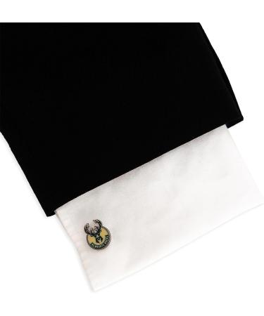 Milwaukee Bucks NBA Logo Cufflinks - Official Team Formal Wear - Buy Online on GoSupps.com