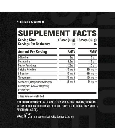 NITROSURGE Pre Workout Supplement - Endless Energy, Strength Gains, Focus, Pumps - 30 Servings, Cherry Limeade - Buy Online on GoSupps.com