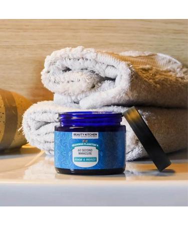 Beauty Kitchen Seahorse Plankton+ 60 Second Manicure 80 g Refillable Eco-friendly Jar Vegan Hand Care Cosmetics - Buy Online on GoSupps.com