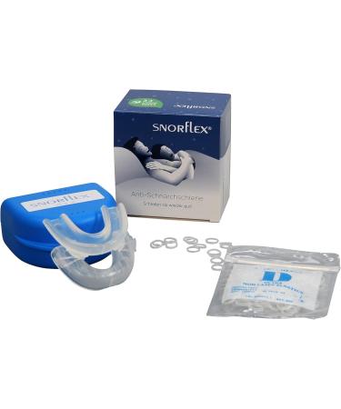 Snorflex Snoring Stopper | Premium Two-Part Anti-Snoring Splint with Elastic Straps & Quick Adjustment - International Shipping Available - Buy Online on GoSupps.com