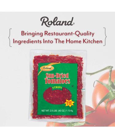 Roland Foods Sun-Dried Tomato Strips - Specialty Imported Food - 2.5 lb Bag - Buy Online on GoSupps.com