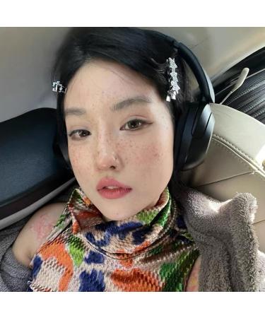 amangul Rhinestones Star Hair Clip Rhinestones Star Hair Accessories Star Barrettes Star Hairpin Crystal Star Hair Clip - Buy Online on GoSupps.com