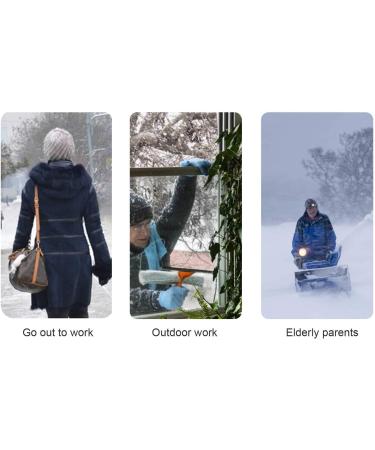 Buy USB Heating Hat - Comfortable Far Infrared Winter Hat for Men & Women | Deep Coffee Edge - Buy Online on GoSupps.com