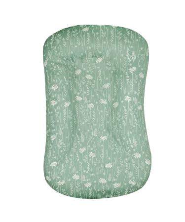 Newborn Lounger Cover for Baby Boys and Girls | Removable Ultra Soft Slipcover for Infant Pillow - Dandelion Flower Design - Buy Online on GoSupps.com