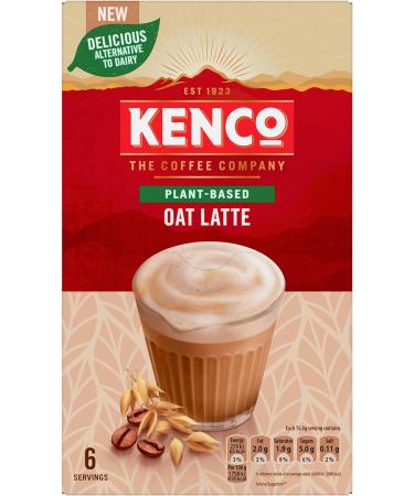 Kenco Plant Based Oat Latte Instant Coffee Sachets x6 (Pack of 5 Total 30 Sachets) - Buy Online on GoSupps.com