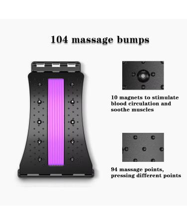 Adjustable Lumbar Back Stretcher for Pain Relief | Spine Decompression & Back Cracking Device - Buy Online on GoSupps.com