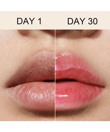 Peptide Infused Lip Oil - Hydrating Glossy Lip Glow with Jojoba Oil | Long-Lasting Waterproof Tinted Lip Oil for Revitalizing Dry Lips - International Shipping - Buy Online on GoSupps.com