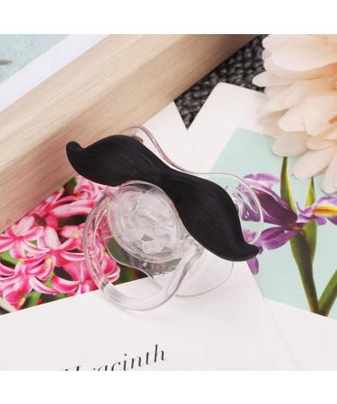 Buy Cute Mustache Baby Pacifier - Eco-Friendly Silicone | Funny Kissable Lips Bear Beard Design - Buy Online on GoSupps.com
