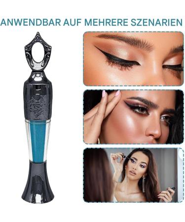 TyCylKu Powder Eyeliner 2g Eyeliner Waterproof Powder Natural Powder Eyeliner Natural Egyptian Cabbage Eyeliner Waterproof and Smudgeproof for Eye Contour Makeup 3 - Buy Online on GoSupps.com