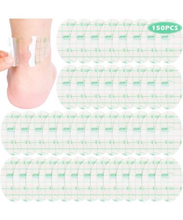 Waterproof Anti-wear Shoe Sticker Blister Prevention Foot Care Protection Pad Thin Transparent Self-Adhesive Heel Non Wear Sticker Guard Skin from Rubbing Shoes Blister Pads (150)