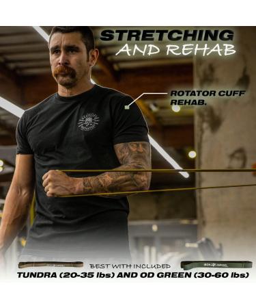 Iron Infidel Pull Up Assistance Bands Set of 5 - Resistance Bands for Men | Workout, Fitness, Strength Training | Powerlifting, Crossfit WOD - Buy Online on GoSupps.com