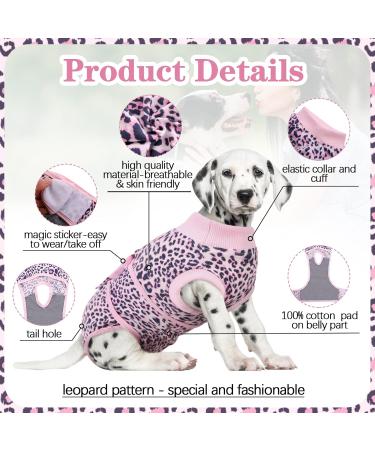 Kuoser Dog Recovery Suit | Post-Op Body for Dogs & Cats | Breathable Anti-Lick Surgical Vest for Male & Female Pets - Buy Online on GoSupps.com