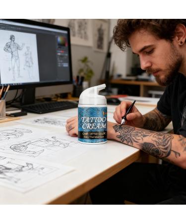  G n rique Moisturizing Body Cream 60ml Soothing Mousse for Dry Skin Gentle Body Moisturizer - For Men and Adults Home and Travel Use Daily Care for Legs and Arms - Buy Online on GoSupps.com