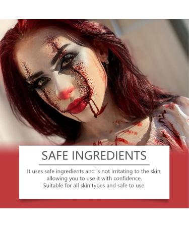  Yinhing Yinhing Fake Blood Makeup Kit with Realistic Visual Effect Coagulated Gel Spray with Safe and Non-Irritating Ingredients for Cosplay Costume Parties Halloween Pranks - Buy Online on GoSupps.com