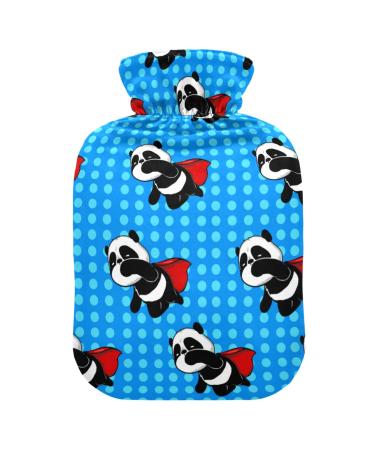 Hero Panda Hot Water Bottle with Cover 2L Large Hot Water Bag for Pain Relief Back Pain Hot and Cold Therapy