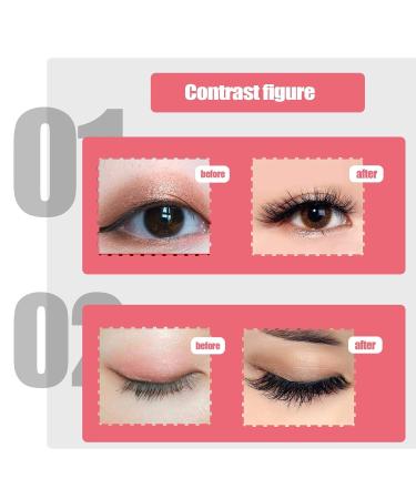 Yinettech 20 Pairs Self-Adhesive False Eyelashes with Scissors & Tweezers | 4 Styles 3D Soft Natural Eyelashes for Women & Girls - International Shipping - Buy Online on GoSupps.com