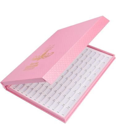 Noverlife 216 Nail Color Chart Display Book with False Nail Tips - Pink - Buy Online on GoSupps.com