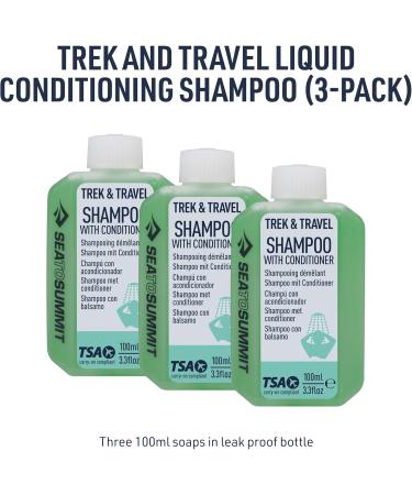 Buy Sea to Summit Trek and Travel Liquid Conditioning Shampoo 3-Pack (3 x 100ml) | International Shipping Available - Buy Online on GoSupps.com