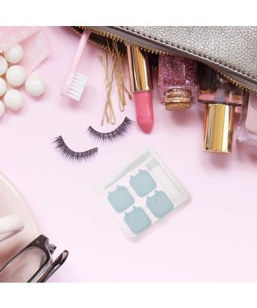 Heallily 4-Piece Colored Contact Lenses Case - Travel-Friendly Durable ABS Holder for Eye Care & Lens Storage - Buy Online on GoSupps.com