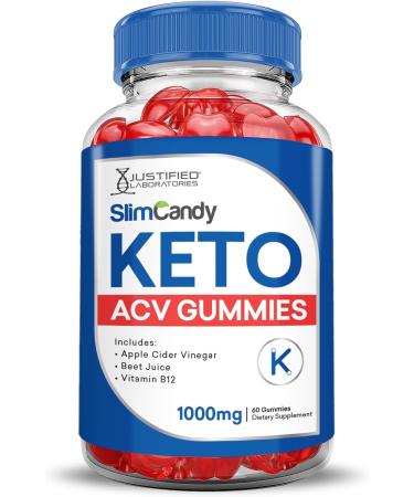 (10 Pack) Slim Candy Keto ACV Gummies Advanced Formula 1000MG SlimCandy Keto Gummies Apple Cider Vinegar Formulated with Pomegranate Beet Juice Powder B12 Vegan Non GMO 600 Gummy - Buy Online on GoSupps.com