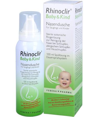 Rhinoclir Baby & Child Nasal Shower 100ml - Relief for Congestion | International Shipping - Buy Online on GoSupps.com