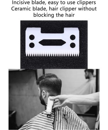 Yuecoom Clipper Blades Incisive Resistant Ceramics Small Compact Hair Cutting Supplies Hair Clippers Accessories Suitable for Salon Home - Buy Online on GoSupps.com
