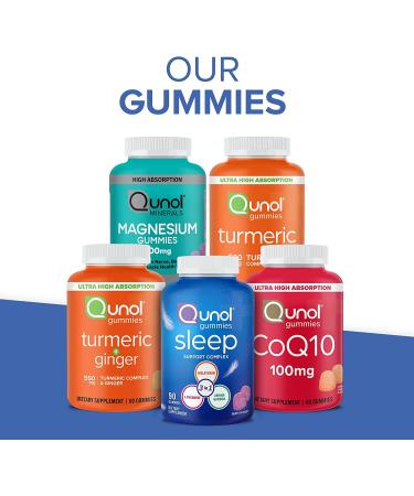 Qunol CoQ10 Gummies 100mg | Vegan & Gluten Free Heart Health Support | Ultra High Absorption | 2 Month Supply (120 Gummies) - Buy Online on GoSupps.com
