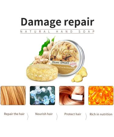 Regrowth Shampoo Bar Natural nourishing shampoo and conditioner bar ginger regrowth bar soapLightweight effective antihair loss shampoo for men and women Imtrub - Buy Online on GoSupps.com