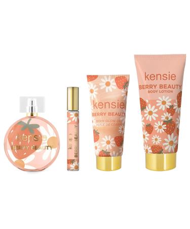 kensie Berry Beauty 4 Piece Gift Set EDP 3.4 fl. oz. 3.4 Fl Oz (Pack of 1) - Buy Online on GoSupps.com