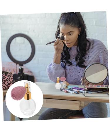 HAPINARY Empty Bottle Perfume Bottle Refillable Perfume Bottle Labs Perfume Bottle with Pump Refillable Bottle Crystal Perfume Glass Bubble Dispensing Pump Travel medium Golden - Buy Online on GoSupps.com