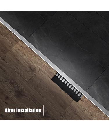 Carpet Floor Transition Strip 1.5cm Wide Doorways Lightweight Gap Connecting Strips Aluminum Door Bar for 0.5-0.6 Thickness Floor (Color : Champagne Size : 150cm/59.1in) Champagne 150cm/59.1in - Buy Online on GoSupps.com