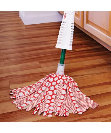 Libman Wonder Mop & Refills Kit - Long Handled Wet Mop for Hardwood, Tile & Laminate - Easy to Wring - Includes 3 Replacement Heads - Machine Washable - 62 Inch - Buy Online on GoSupps.com