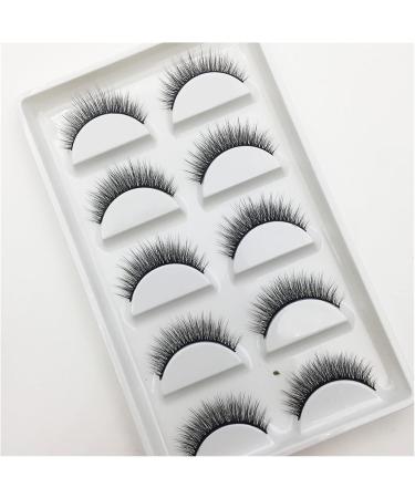 UAMOU 16 Style 10/50 Boxes 3D Mink Lashes Natural Cross False Eyelashes Long Messy Makeup Eye Lashes Faux Cils Maquillaje Cheerfully (Color : 5Pairs H 12 Size : 10Boxes 50Pairs) - Buy Online on GoSupps.com